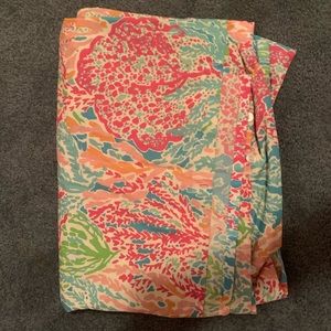 Pottery Barn x Lily Pulitzer twin duvet cover